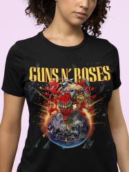 Дамска Тениска Guns n Roses 2025