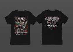 Scorpions 60th anniversary teniska