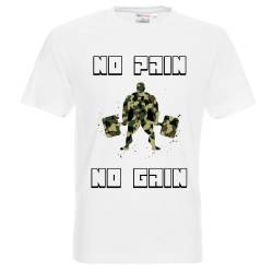 тениска No pain No gain