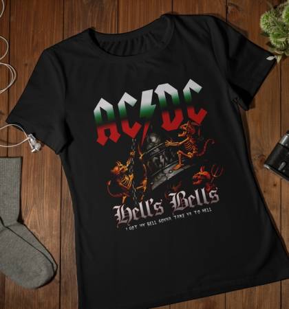 AC DC - Hell's Bells - тениска