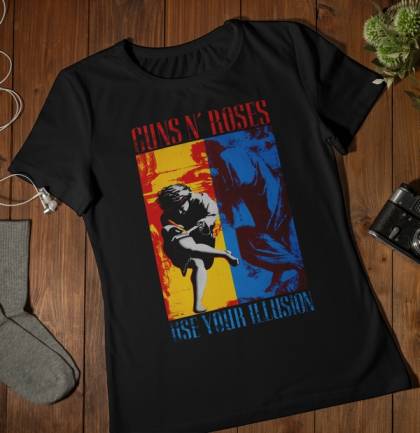 Guns N Roses - Use Your Illusion дамска тениска