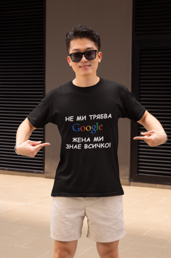 teniska ne mi trqbva Google imam jena