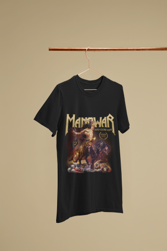 Мъжка тениска - Manowar - Into glory ride 2