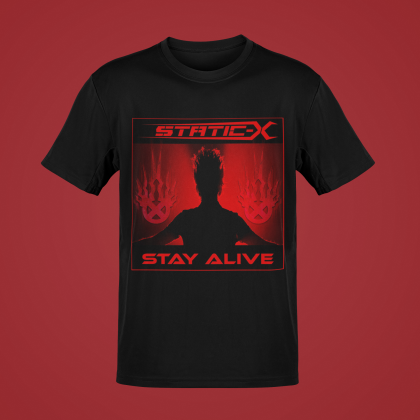 Мъжка тениска Static X - Stay Alive