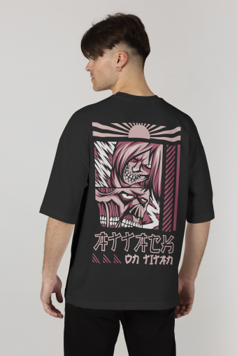 Attack on Titan - тениска oversized
