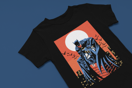Дамска тениска - Batman - Moon