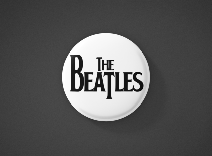 The Beatles Метална значка бадж