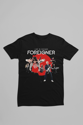 teniskata na Foreigner in Chicago