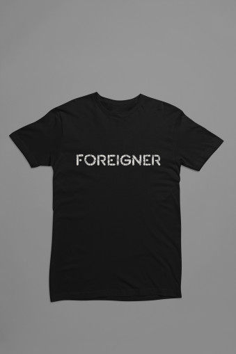 flanelka na Foreigner logo