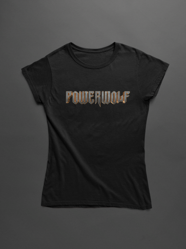 damska flanelka na Powerwolf - Metalic Logo