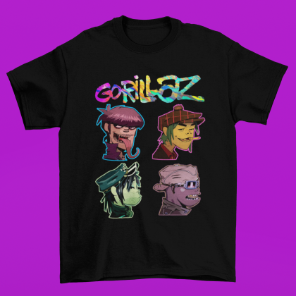 Gorillaz - Corol Heads flanelka