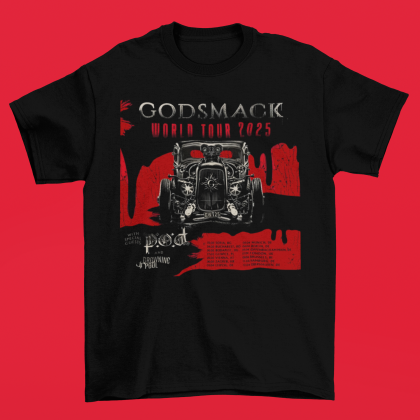 Фланелка на Godsmack 2026