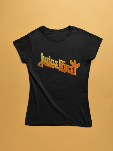 Judas Priest - Gold logo [ дамска ] teniska