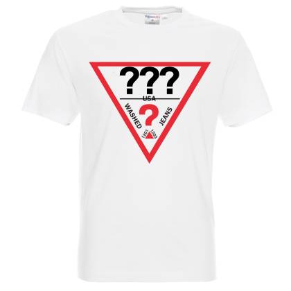 тениска GUESS - памук 100%