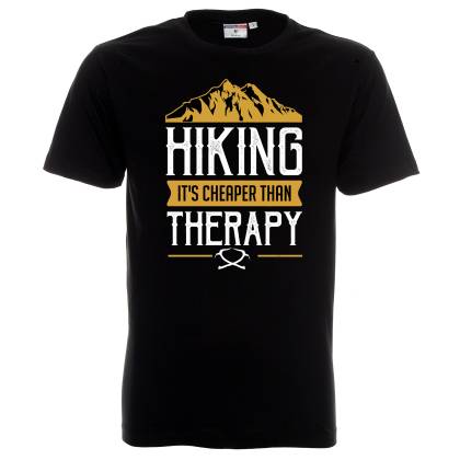 тениска Hiking Therapy - катерене - памук