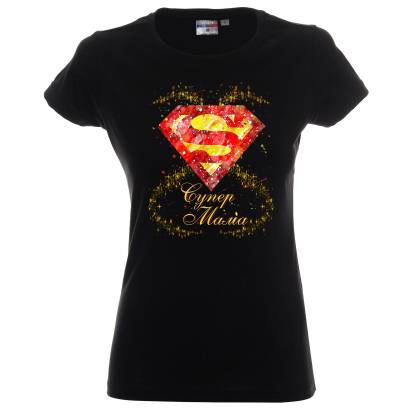 дамска тениска Супер майка ( Super Mom )
