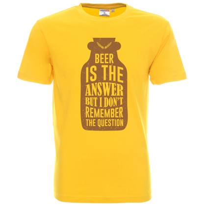  Beer is the answer 