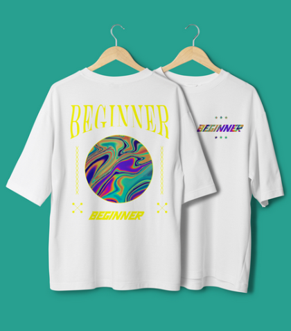 Oversized тениска • Begginer органични тениски от памук