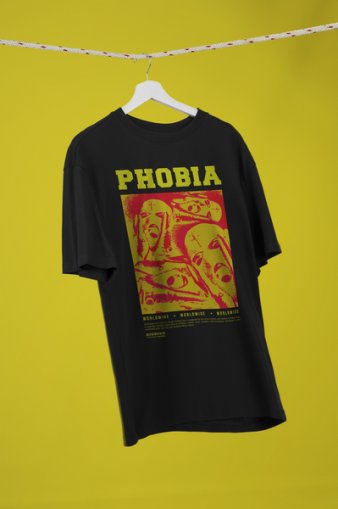Oversize тениска • Phobia - еко памук