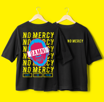 Oversized тениска • No Mercy
