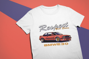 BMW E30 Red