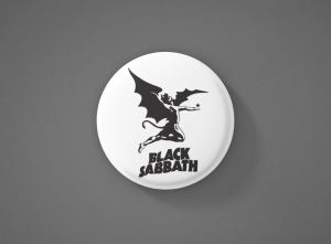 Black Sabbath Метална значка бадж