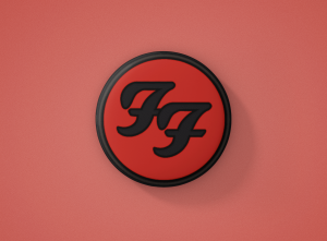 Foo Fighters - значка 