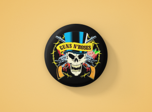 Guns n' Roses Метална значка бадж
