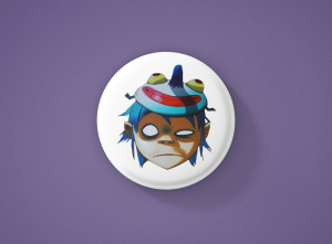 Gorillaz - значка 