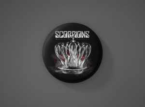 Scorpions Метална значка бадж