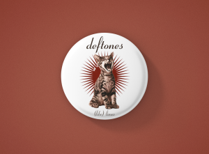 Deftones Метална значка бадж