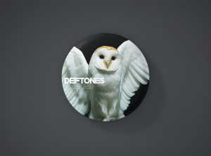Deftones Метална значка бадж