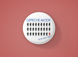 Depeche Mode Метална значка бадж