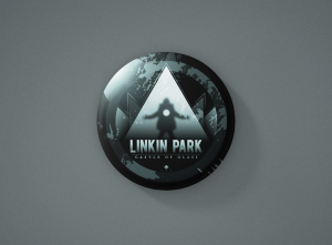 Linkin Park - значка - Castle of Glass
