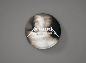 Metallica Метална значка бадж