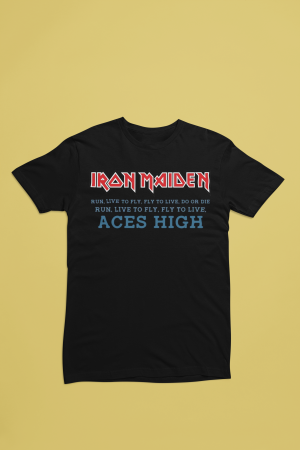 тениска Iron Maiden - Aces High 