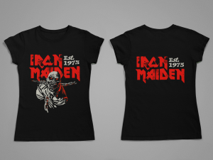 Iron Maiden - 1975 red