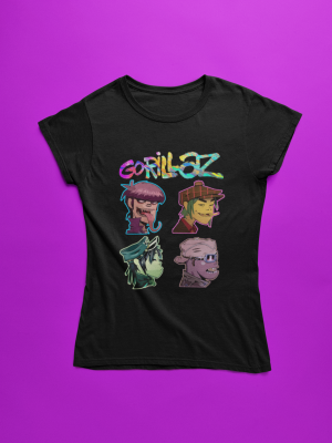  Gorillaz - Color Heads [ дамска ]