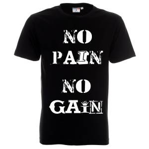 тениска No pain No gain
