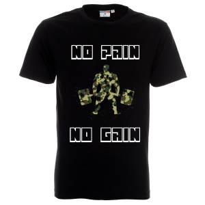 тениска No pain No gain