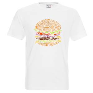 бяла тениска Хамбургер ( Hamburger )