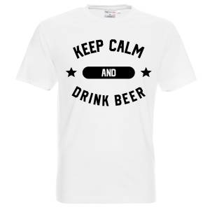 Keep Calm drink beer