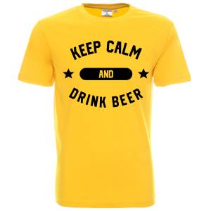 Keep Calm drink beer
