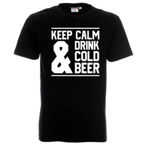 Keep calm drink beer