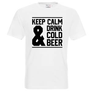 Keep calm drink beer