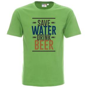 Пести водата пий бира 