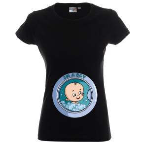 Тениска за бременни Its a boy