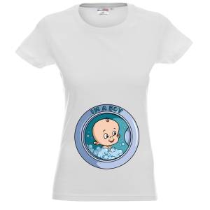 Тениска за бременни Its a boy