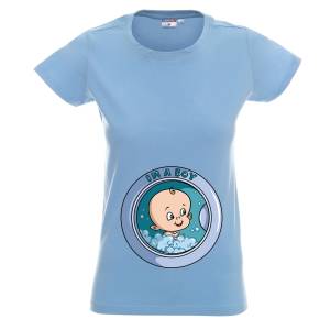 Тениска за бременни Its a boy