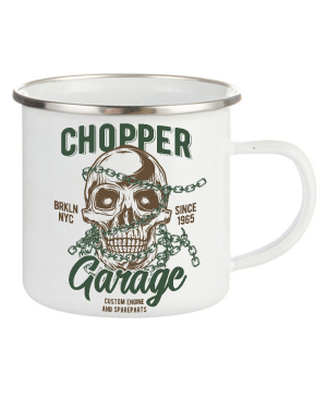 Мото метално канче Chopper Garage
